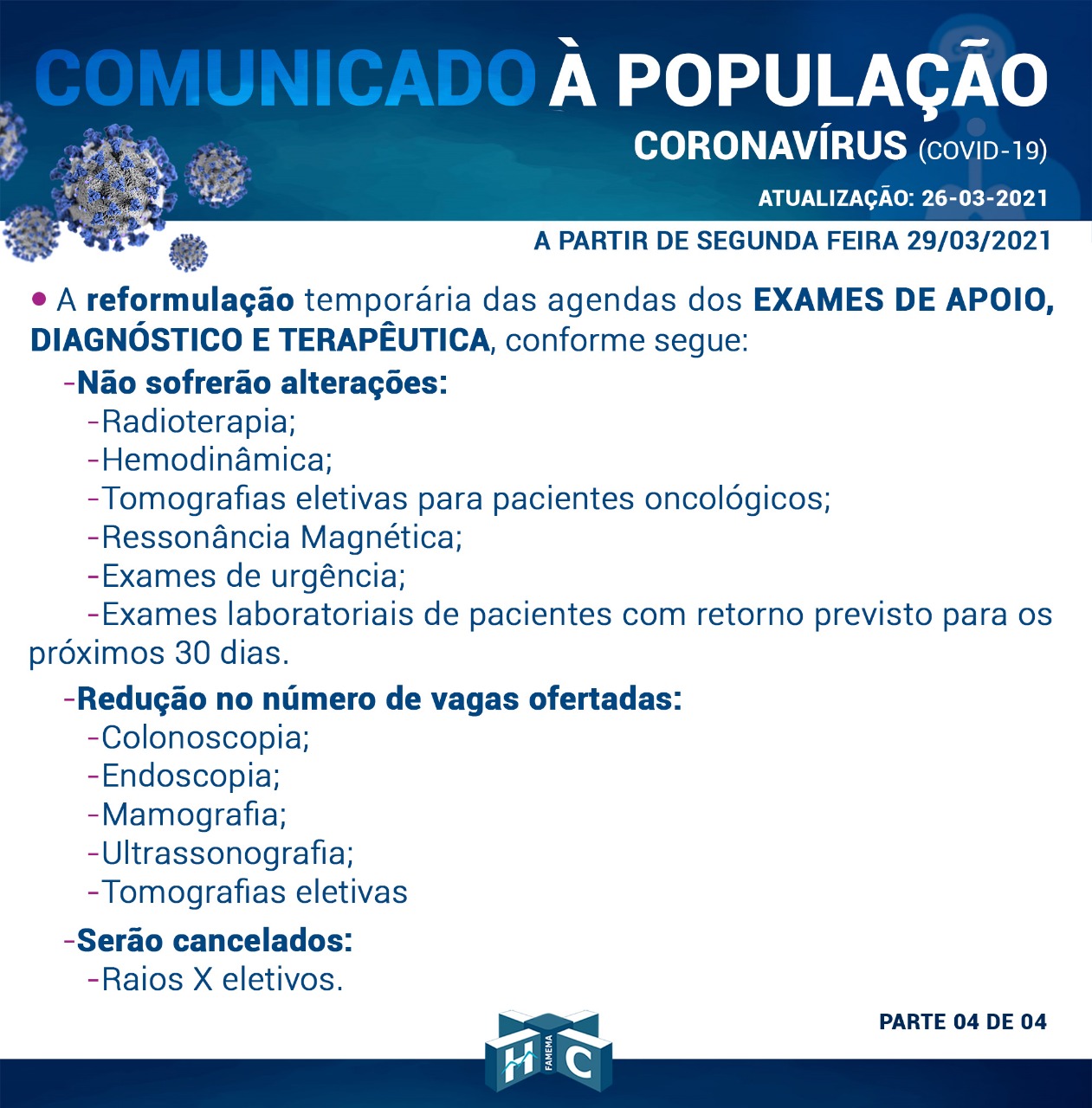 Triagem para cirurgias eletivas acontece todas as segundas e sextas-feiras  no Centro de Cirurgias Eletivas